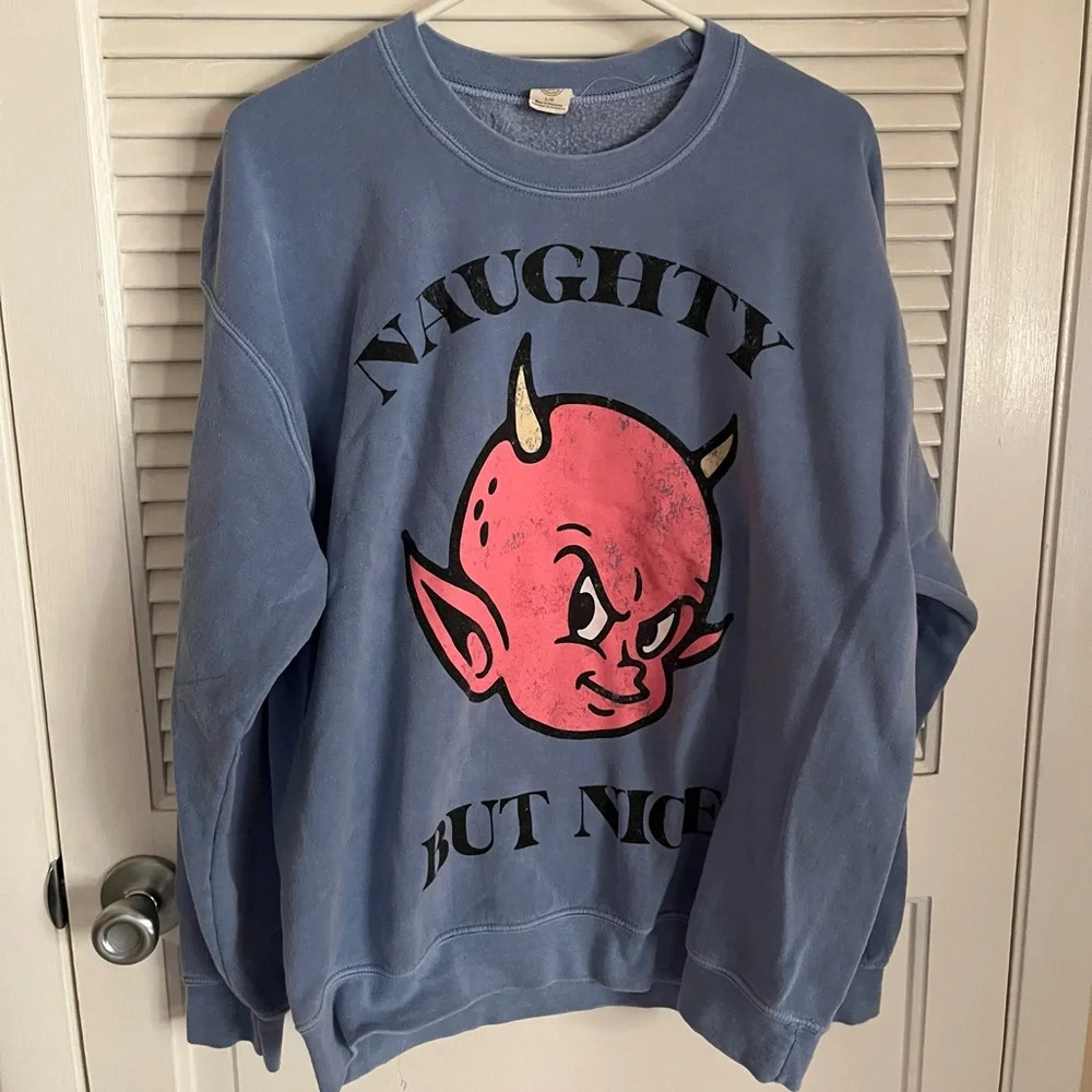 Urban outfitters devil sweatshirt Large - Picture 2 of 4